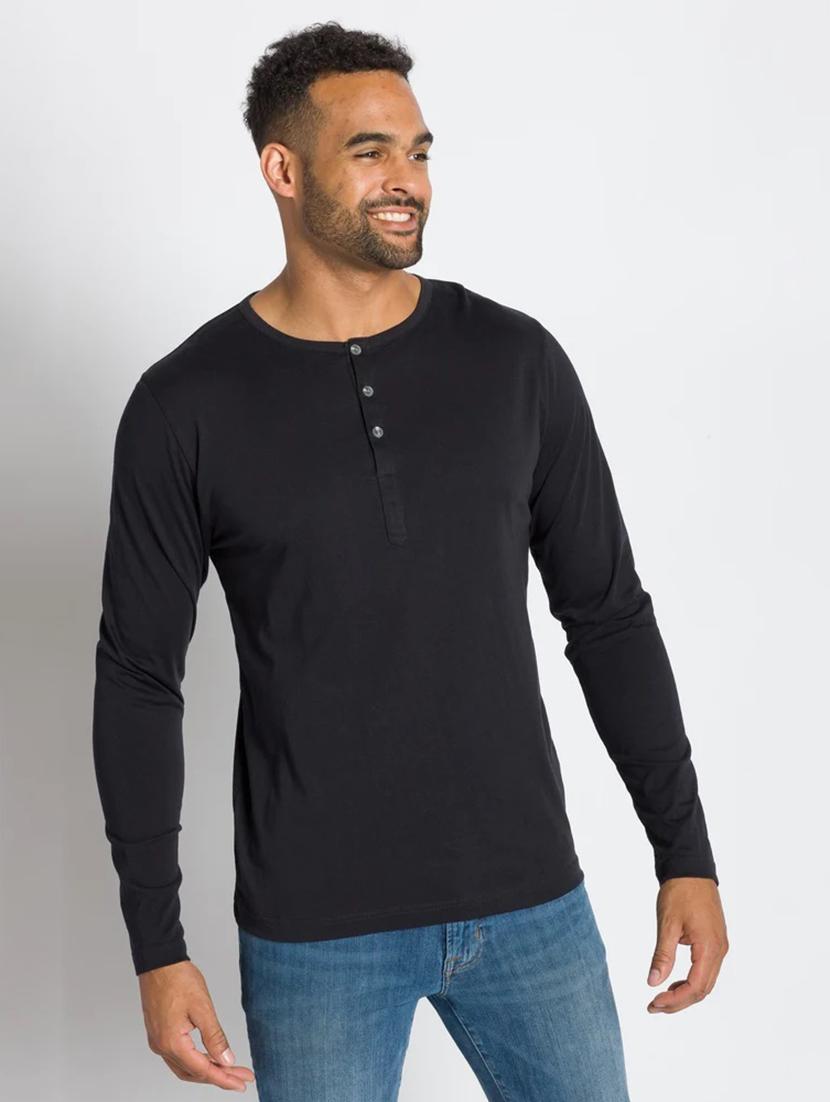 black cotton plain tshirt - 20982852 -  Zoom Image - 0