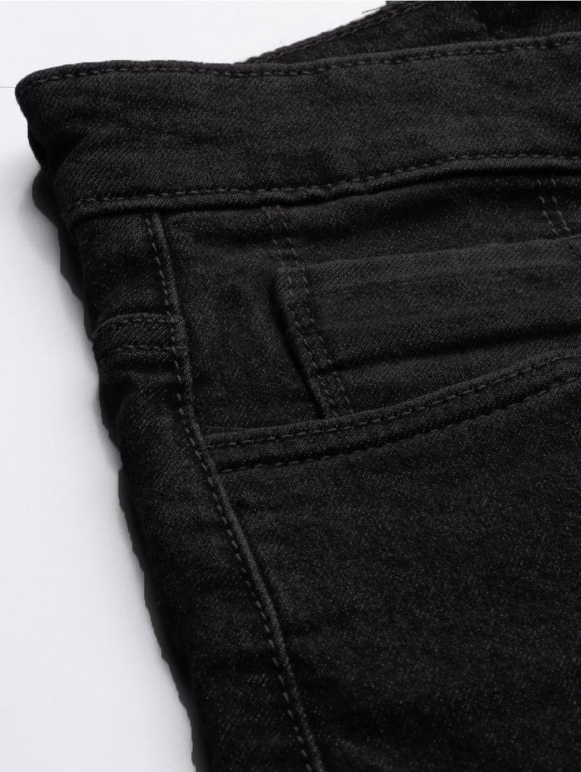 men solid mid rise cotton jeans - 20983214 - Standard Image - 5