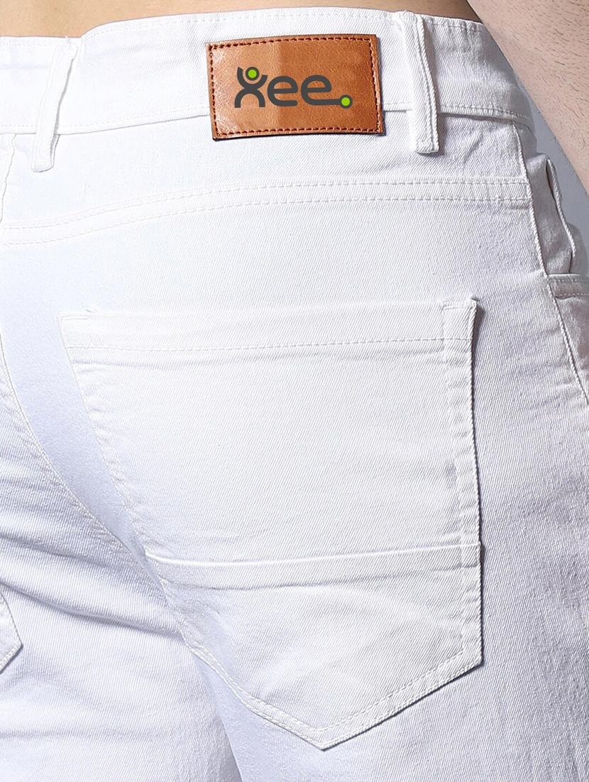 men solid mid rise cotton jeans - 20983229 - Standard Image - 5
