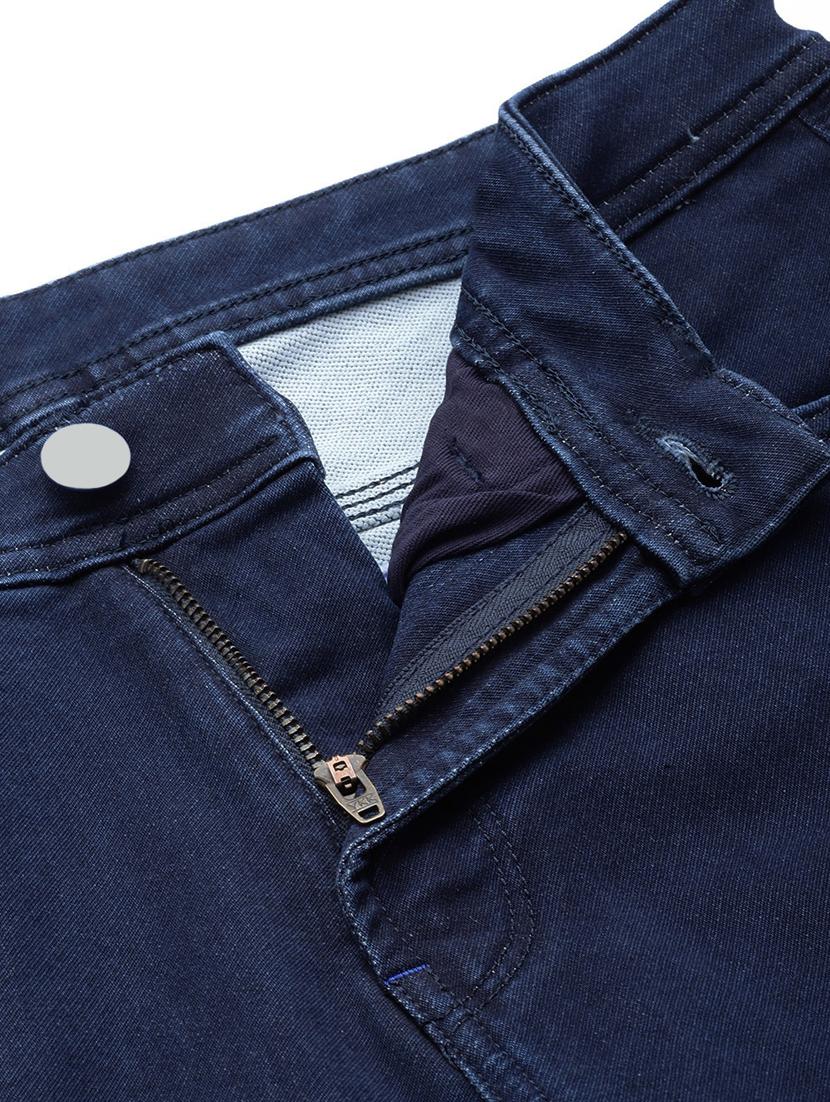 men solid mid rise cotton jeans - 20983244 - Standard Image - 5