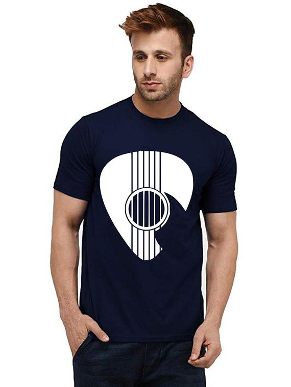 men front print crew neck t-shirt - 20984598 - Zoom Image - 0