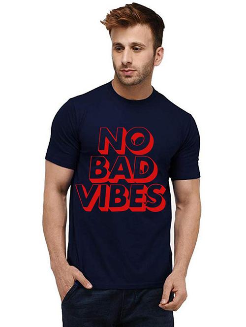 men round neck front print t-shirt - 20985402 -  Standard Image - 0