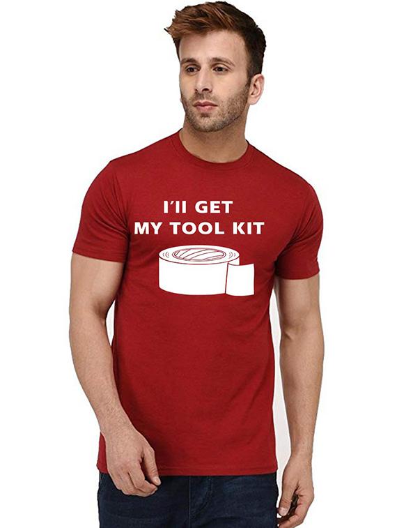 men chest print short sleeve t-shirt - 20991881 - Zoom Image - 0