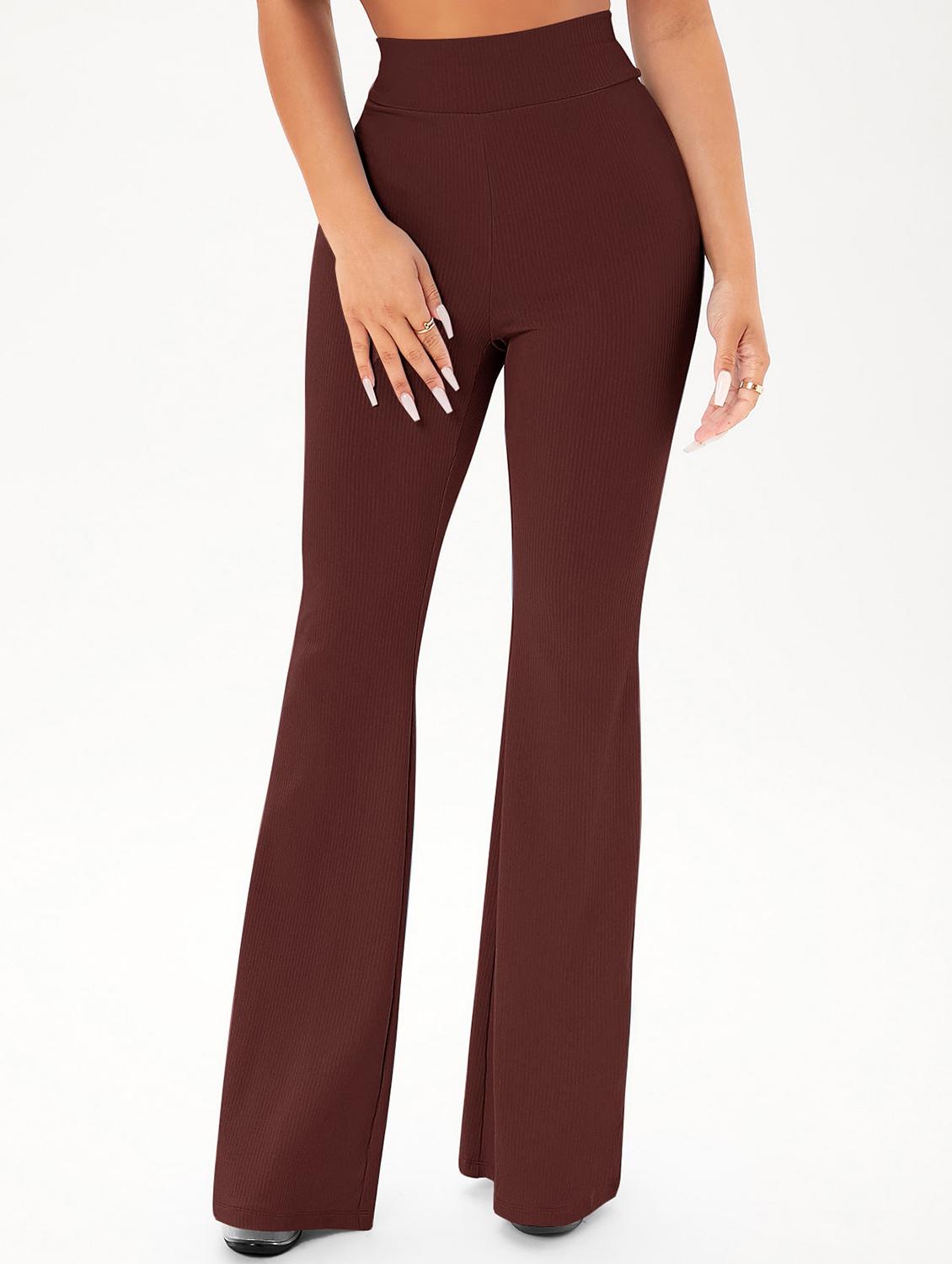 solid flat front bootcut trouser - 20993265 - Zoom Image - 0