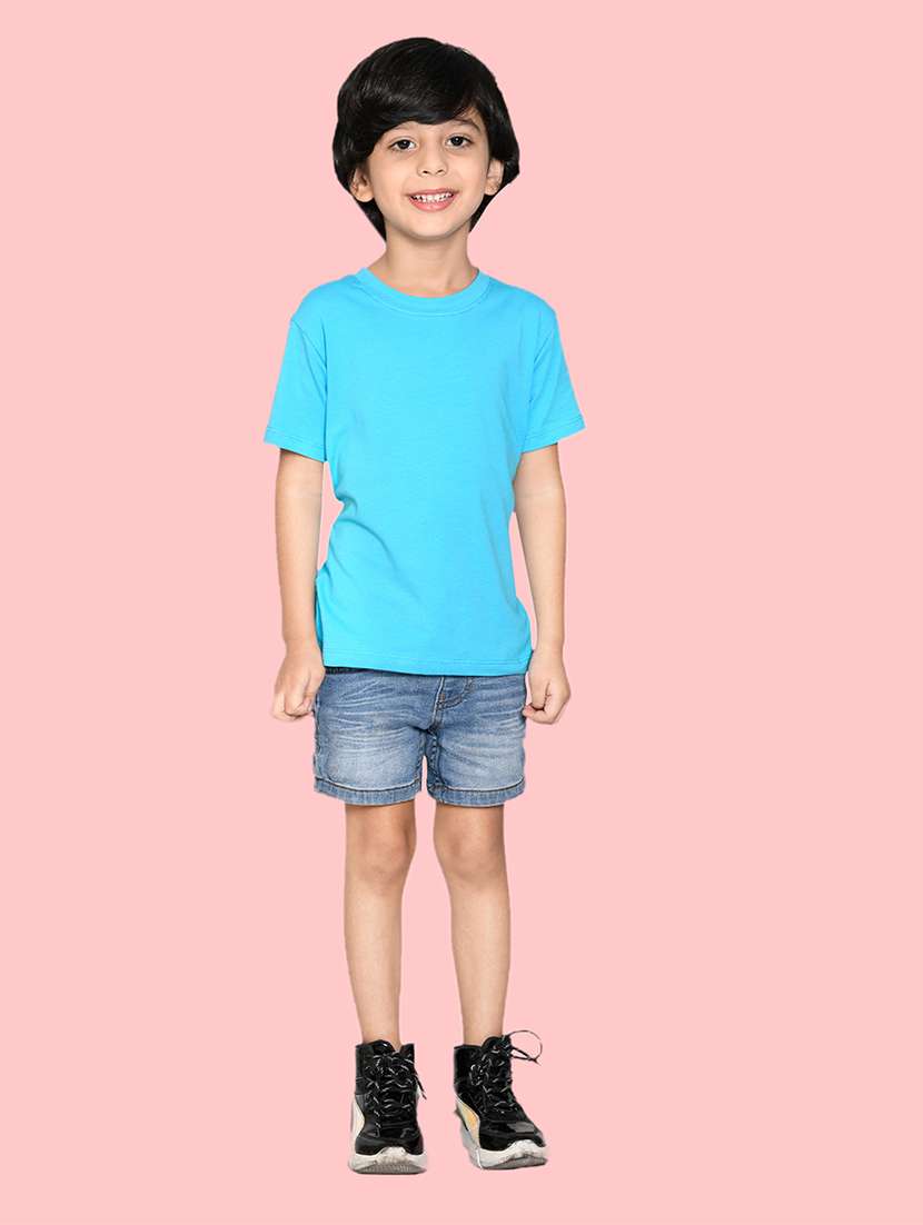 boys pack of solid t-shirts - 20996569 - Standard Image - 3