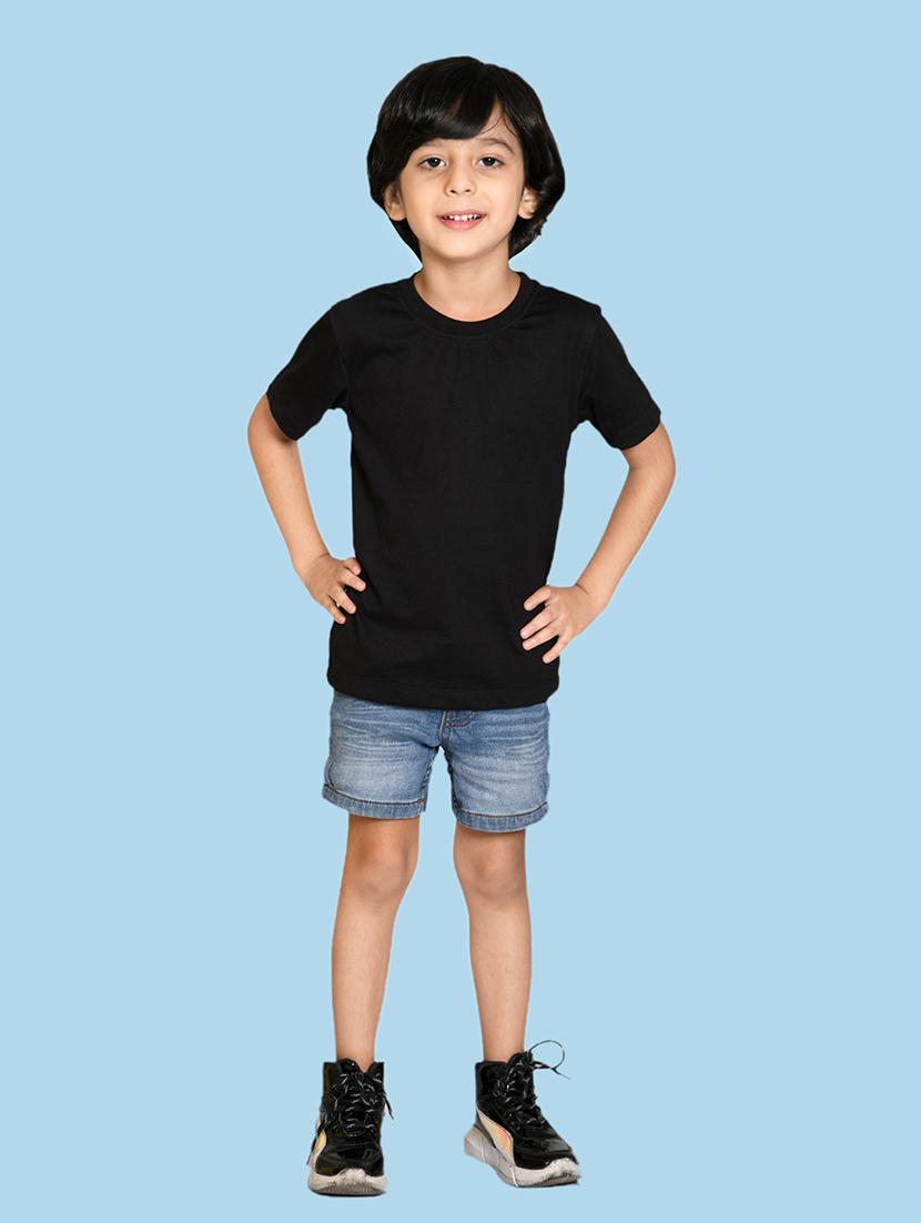 pack of 2 - plain cotton blend t-shirt - 20996575 - Standard Image - 3