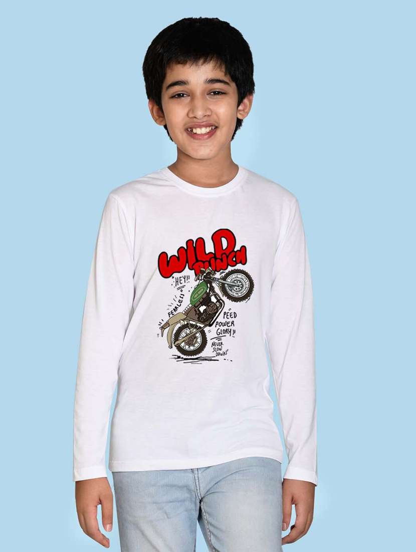 white cotton blend t-shirt - 20996871 -  Zoom Image - 0