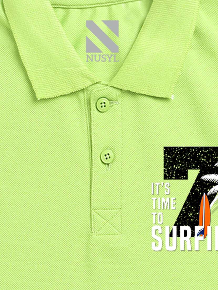 green poly cotton tshirt - 20997087 - Standard Image - 3