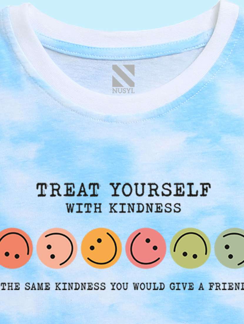 blue cotton blend tee - 20997458 -  Standard Image - 3