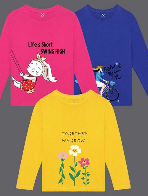 multi colored cotton blend tee - 20997706 - Standard Image - 0