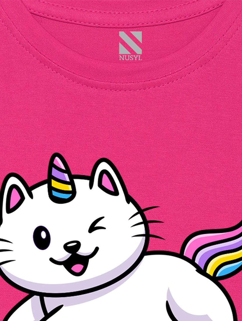 pink cotton blend tee - 20997948 - Standard Image - 3