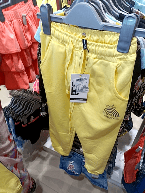 yellow loop knit trouser - 20998260 - Zoom Image - 0