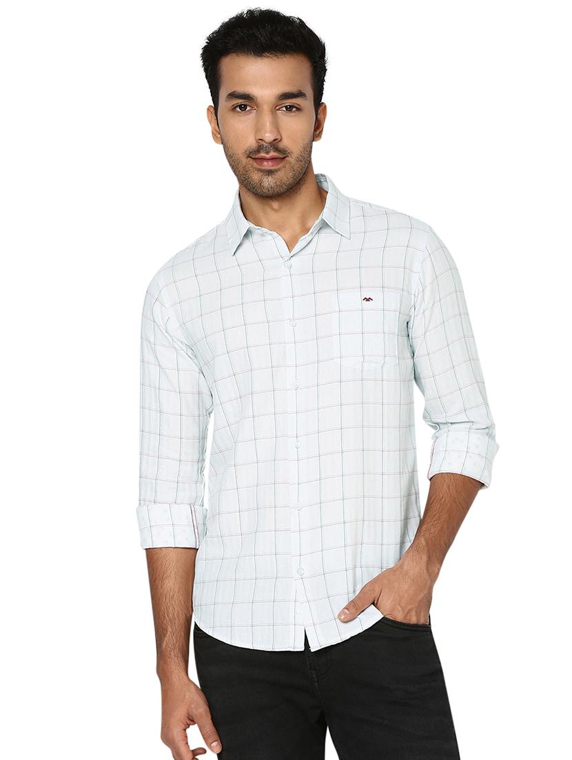 white cotton casual shirt - 20998529 - Zoom Image - 0