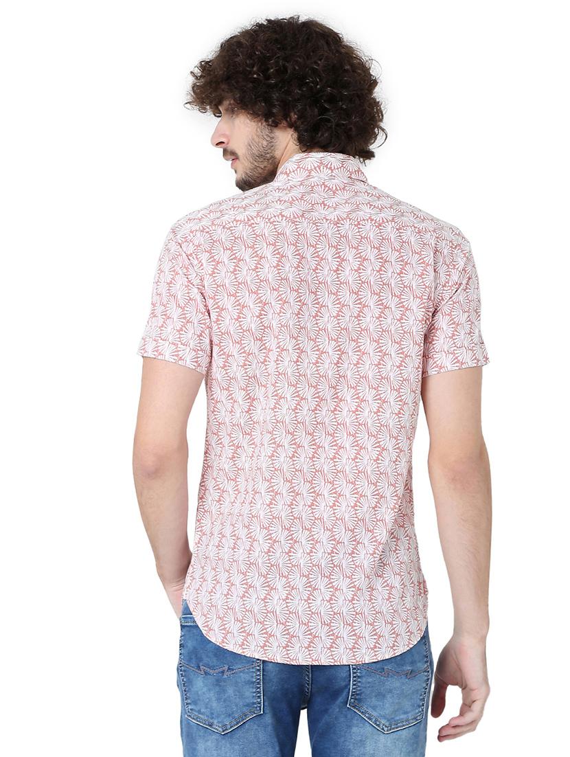 pink cotton casual shirt - 20998579 - Standard Image - 3