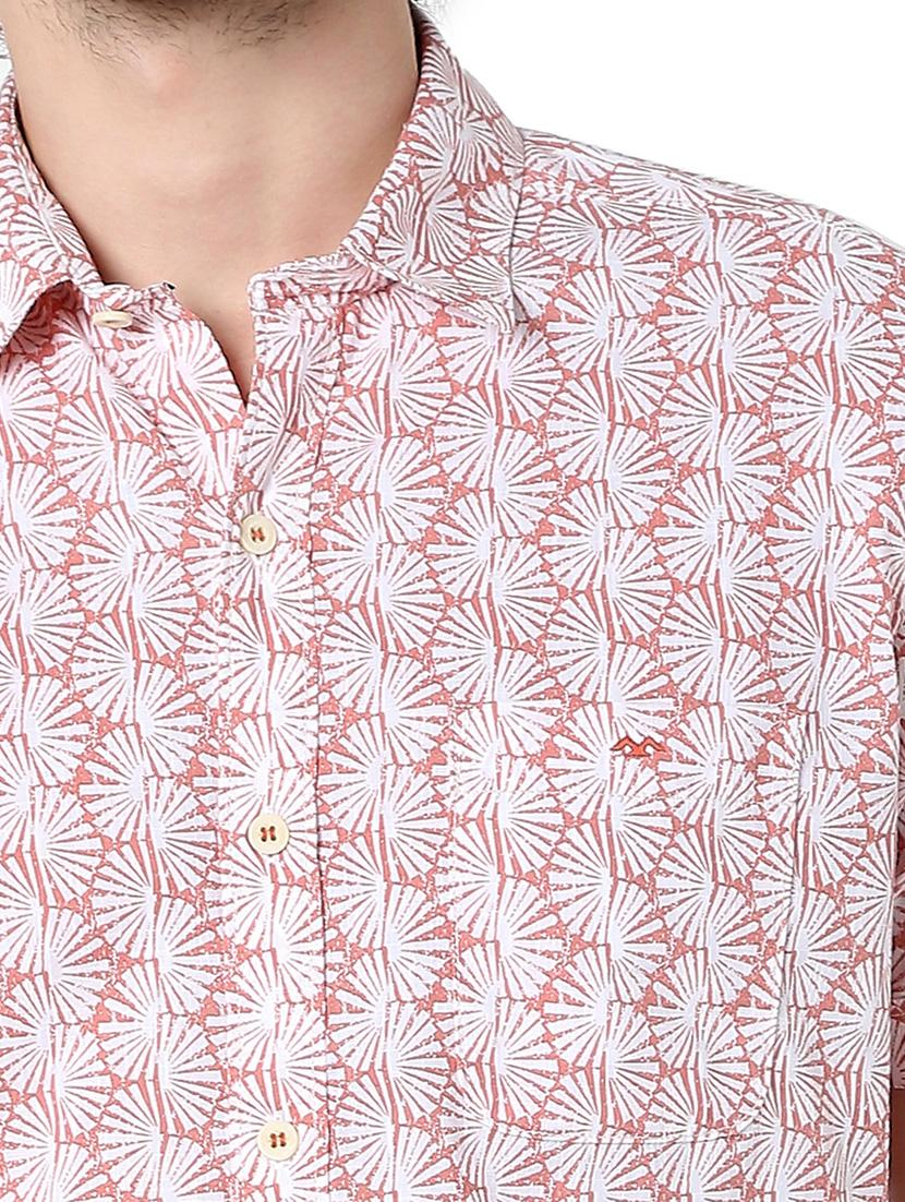 pink cotton casual shirt - 20998579 - Standard Image - 5