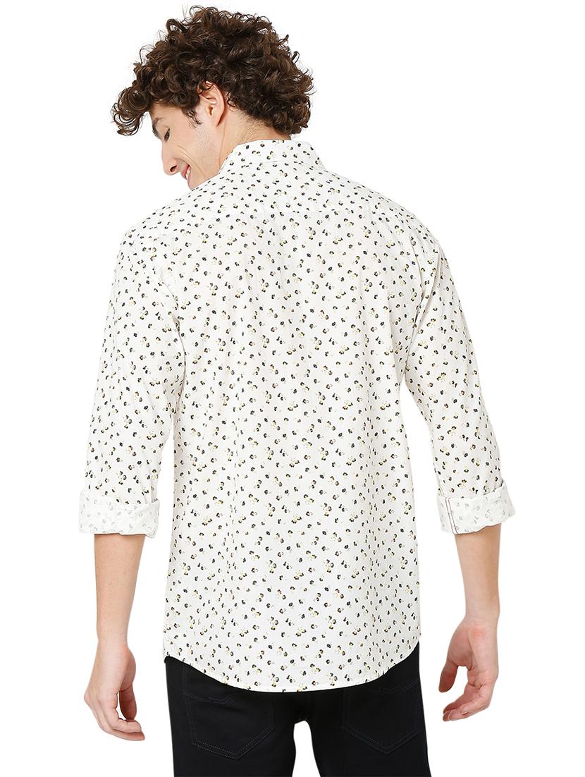 men printed casual shirt - 20998625 - Standard Image - 3