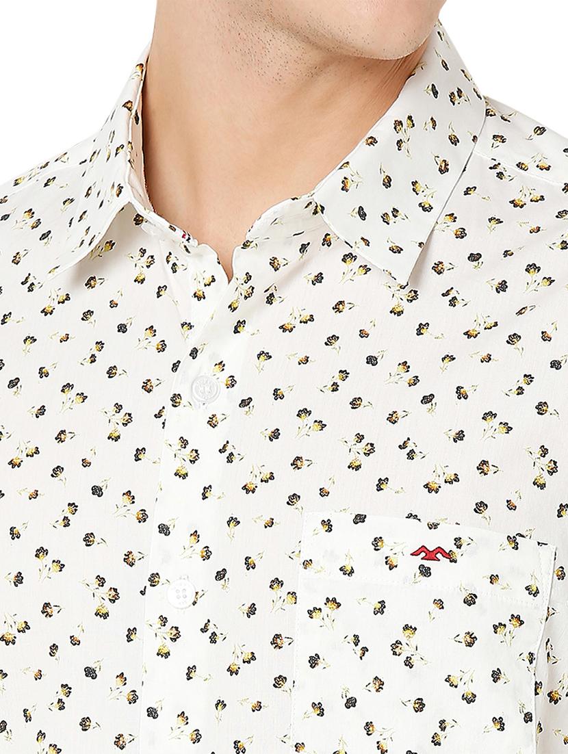 men printed casual shirt - 20998625 - Standard Image - 5