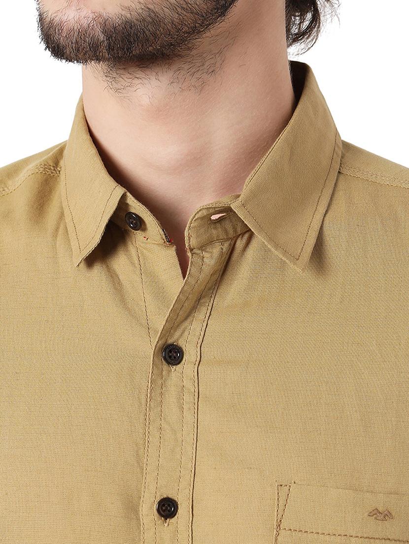 men collared long sleeve casual shirt - 20998650 - Standard Image - 5
