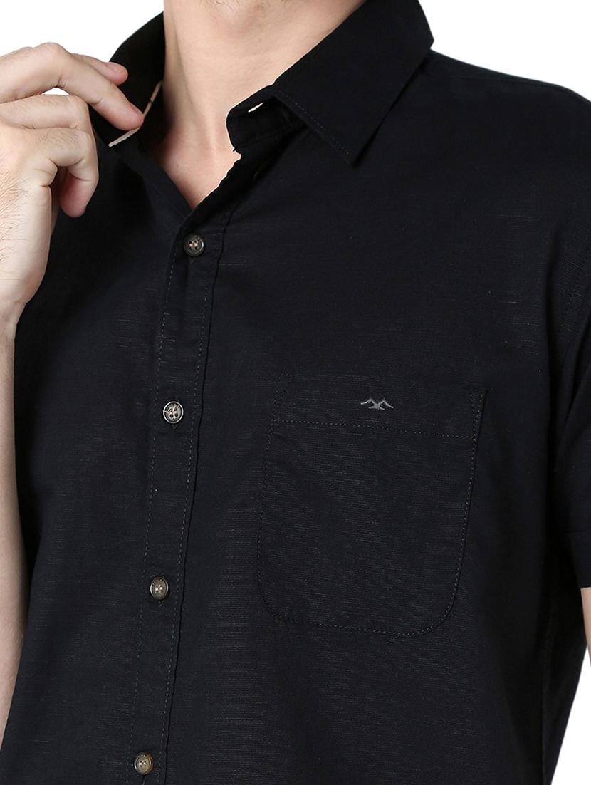 men collared short sleeve casual shirt - 20998670 - Standard Image - 5