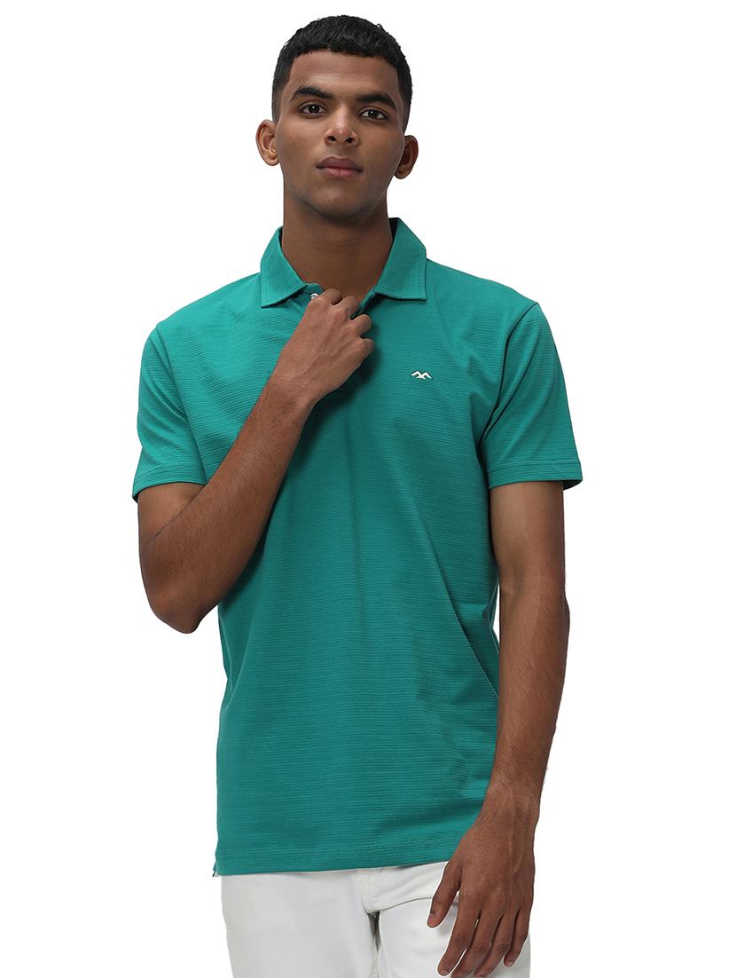 green cotton plain tshirt - 20998741 - Zoom Image - 0