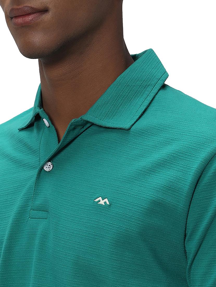 green cotton plain tshirt - 20998741 - Standard Image - 5