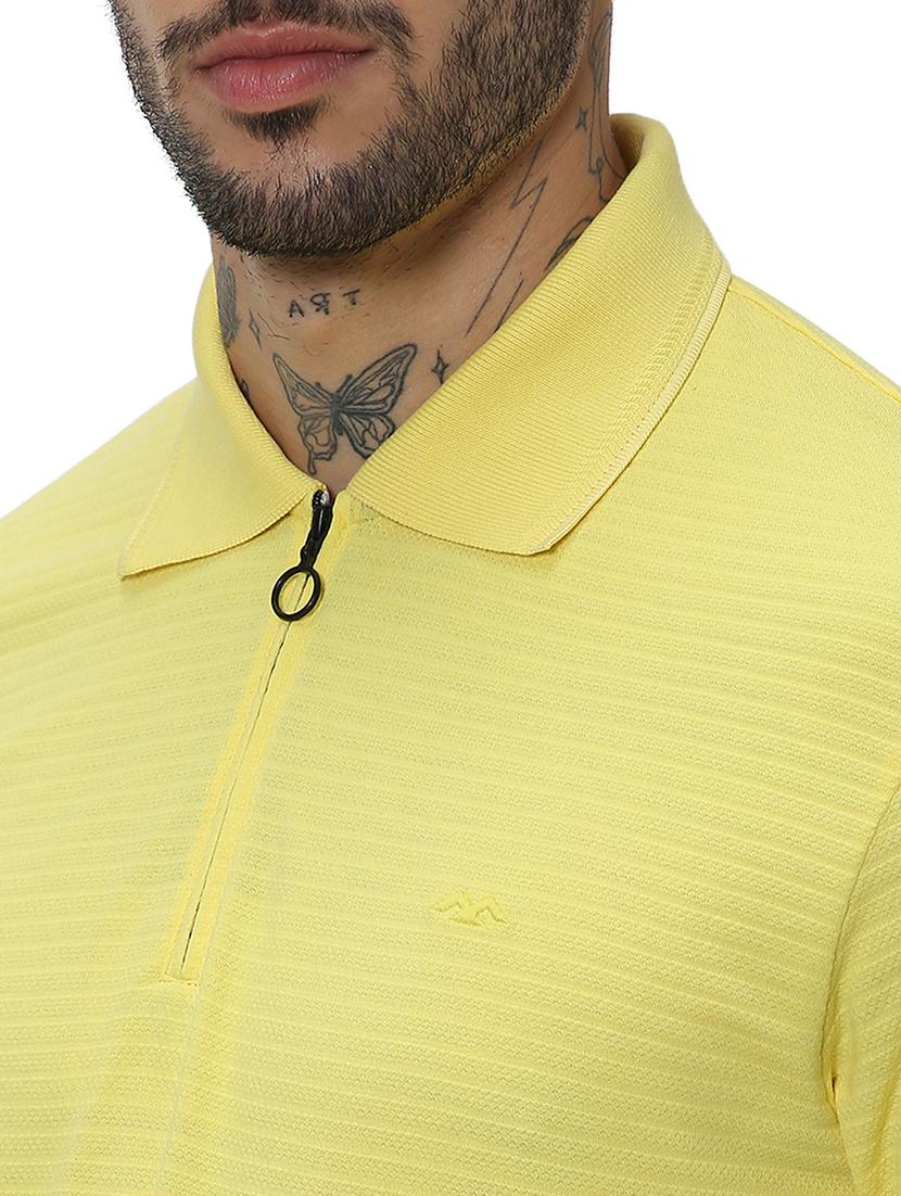 yellow cotton plain tshirt - 20998787 - Standard Image - 5