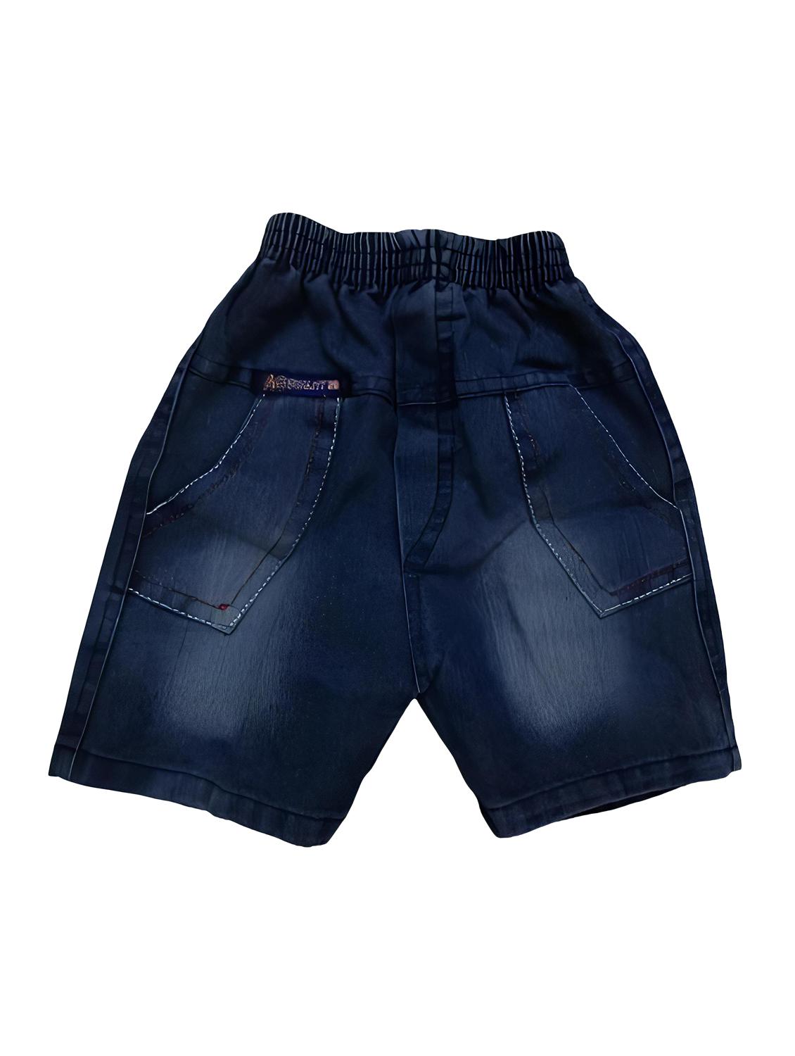 kids round neck typographic printed shorts set - 20999905 - Standard Image - 3