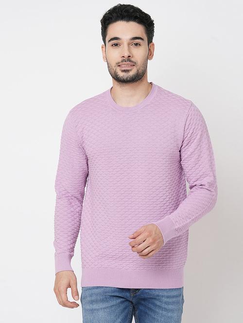 purple cotton pullover - 21000398 - Standard Image - 0