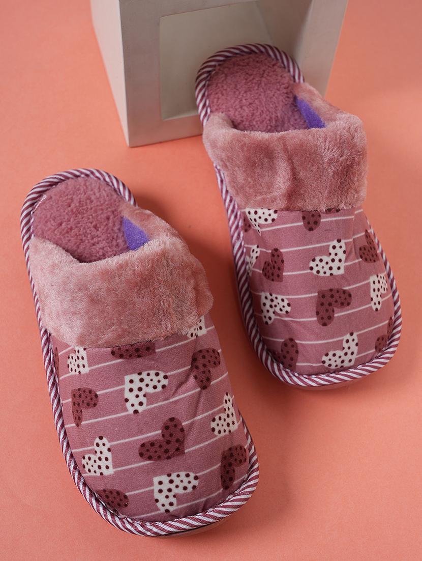 multi colored fur slip on flip flops - 21004314 - Zoom Image - 0