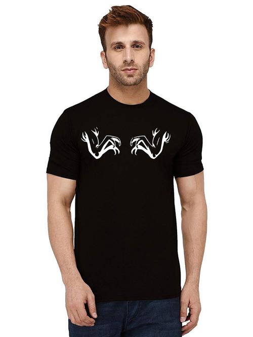 men chest print short sleeve t-shirt - 21010626 - Standard Image - 0