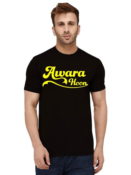 men chest print short sleeve t-shirt - 21011954 - Standard Image - 0