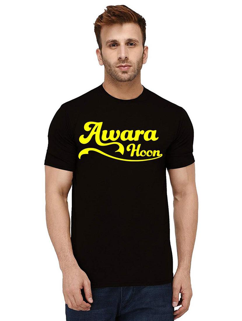 men chest print short sleeve t-shirt - 21011954 - Zoom Image - 0