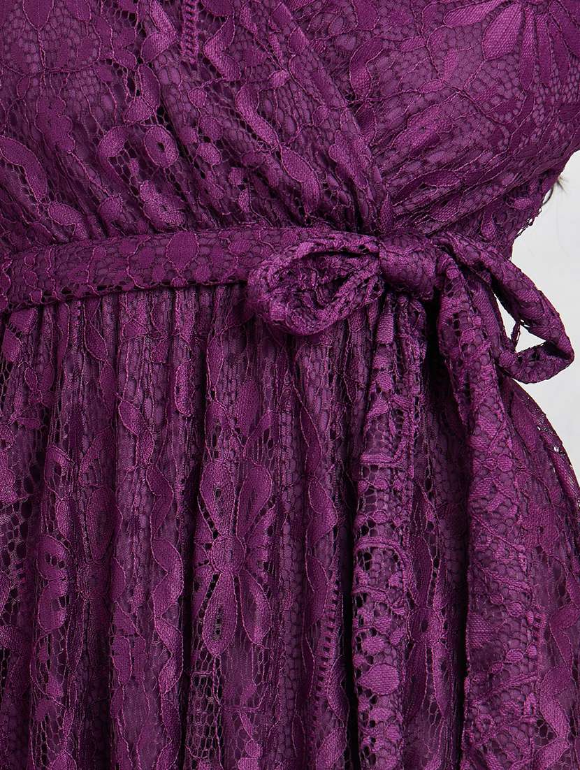 women self designed fit & flare dress - 21016000 -  Standard Image - 3