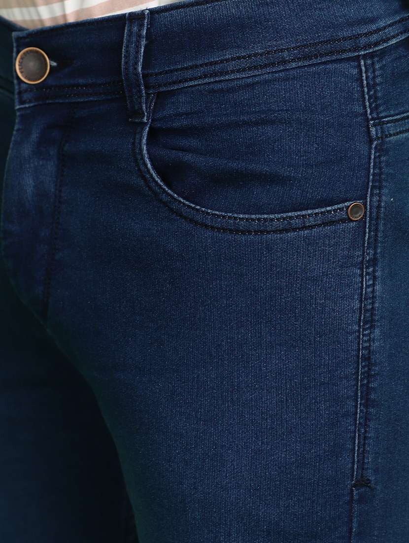 men mid rise plain jeans - 21016247 -  Standard Image - 5