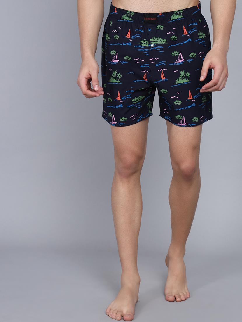 black cotton boxer - 21016551 - Standard Image - 3