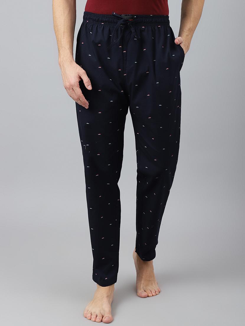 dark blue cotton pyjamas - 21016738 -  Zoom Image - 0