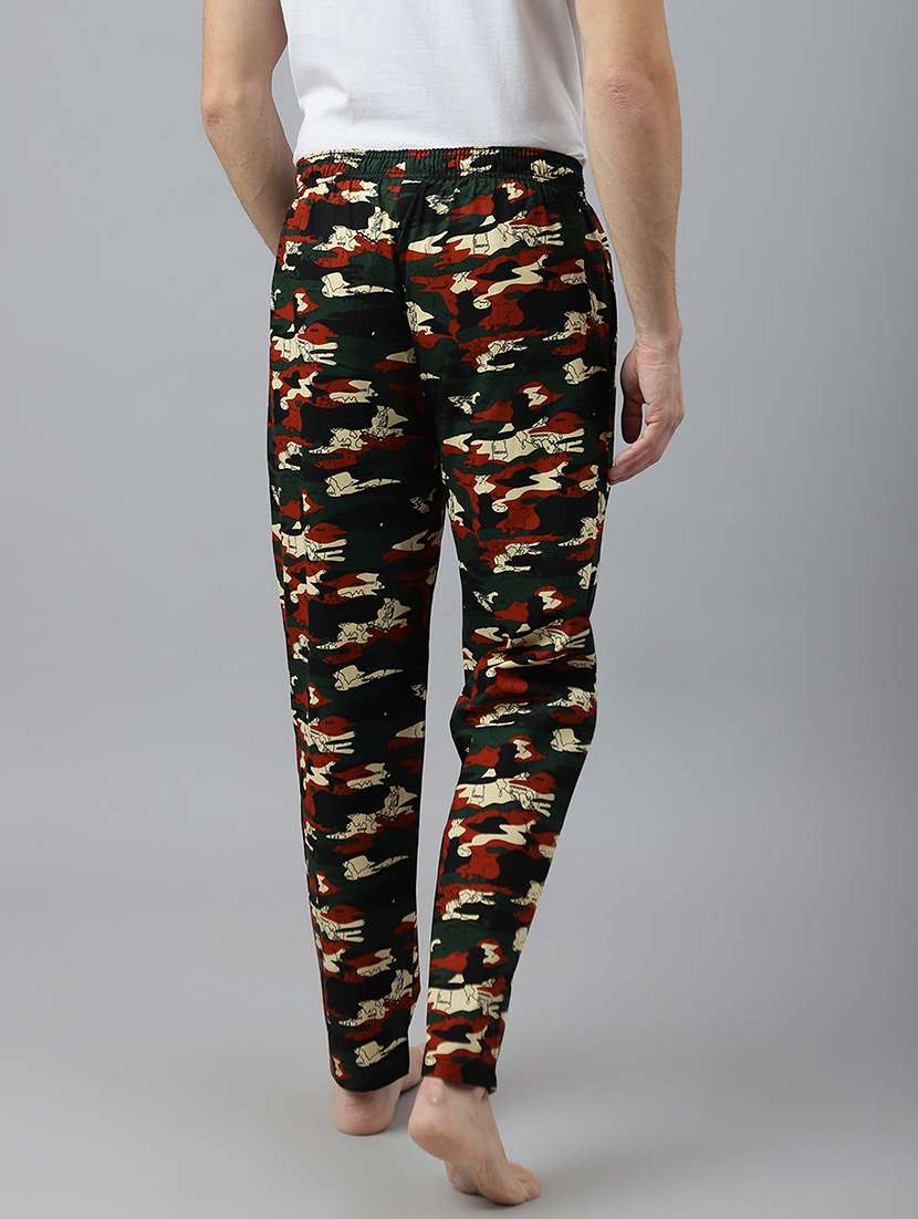 multi colored cotton pyjamas - 21016742 -  Standard Image - 3