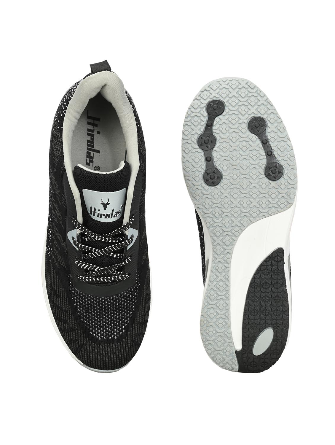 black mesh sport shoes - 21018136 - Standard Image - 5
