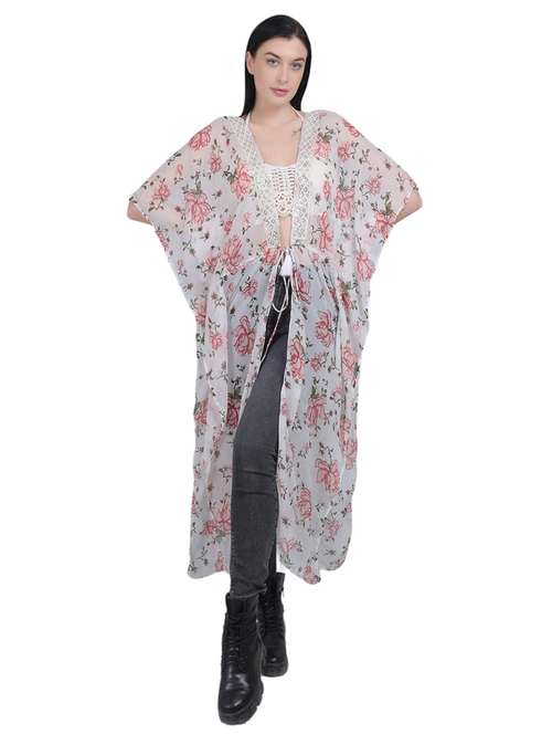 white nylon shrug - 21018992 -  Standard Image - 0