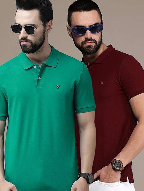 pack of 2 polo t-shirts