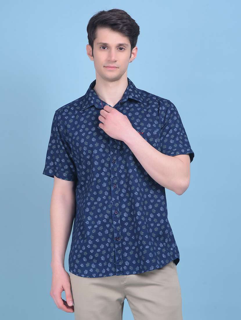 men's printed shirt