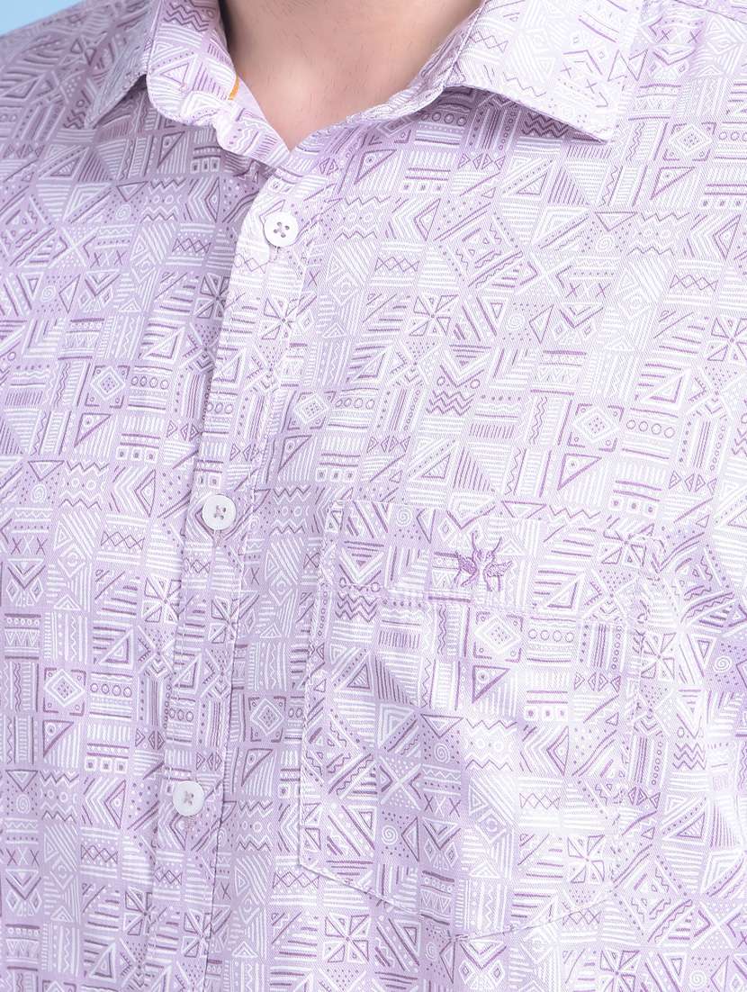 Men's Printed Shirt - 21020996 -  Standard Image - 5