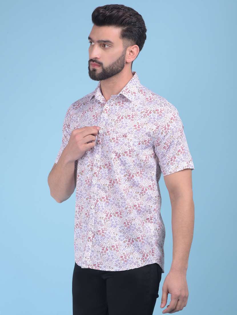 men's printed shirt