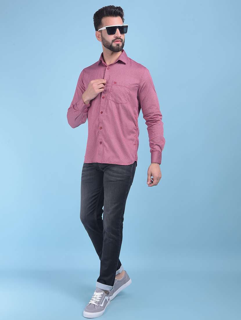 Men's Printed Shirt - 21021054 -  Standard Image - 5