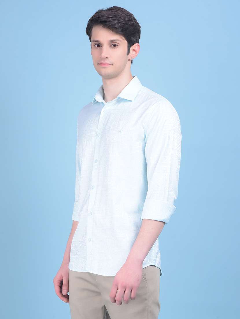 men's printed shirt