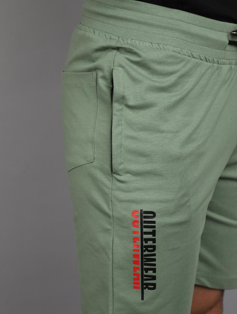 men solid mid rise cargo shorts - 21022456 - Standard Image - 5
