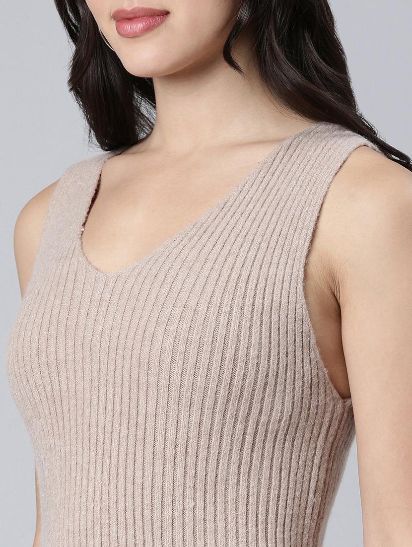 women solid color bodycon dress - 21023302 - Standard Image - 5