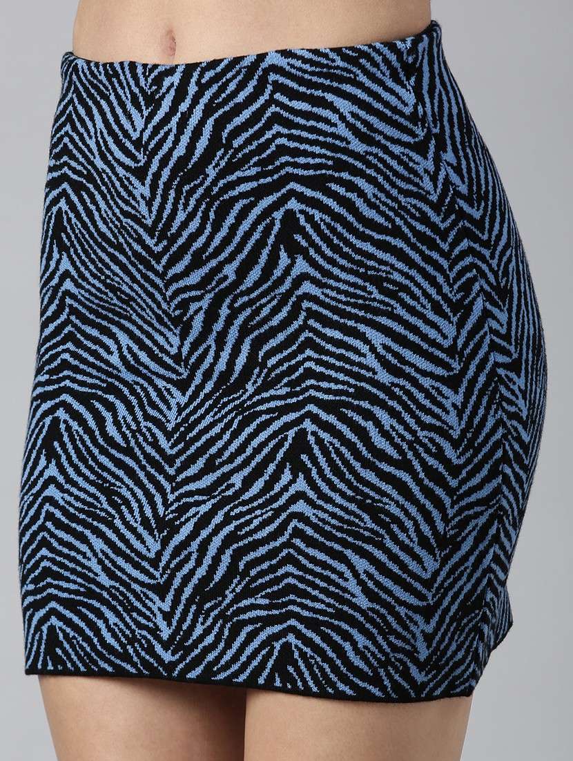 women mid-rise self-designed pencil skirt - 21023386 - Standard Image - 5