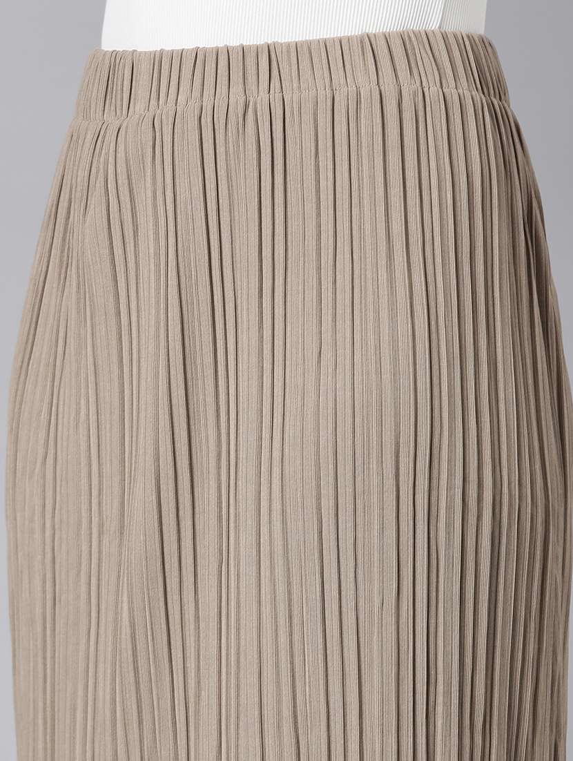 women mid-rise self-designed straight skirt - 21023408 -  Standard Image - 5