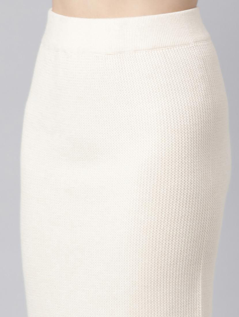 women mid-rise self-designed straight skirt - 21023428 - Standard Image - 5
